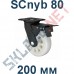 Колесо полиамидное SCnyb 80 с тормозом